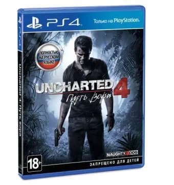 Игра Uncharted 4: Путь вора (PlayStation 4, Русская версия)