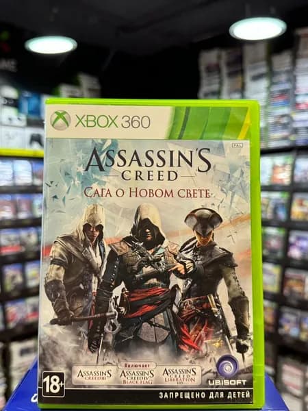 Игра Assassin's Creed: Сага о новом свете (Xbox 360) (Box)