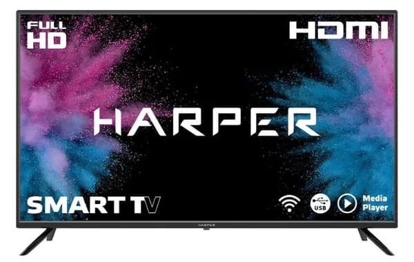 Harper Телевизор Телевизор HARPER 40F660TS 40", черно-серый
