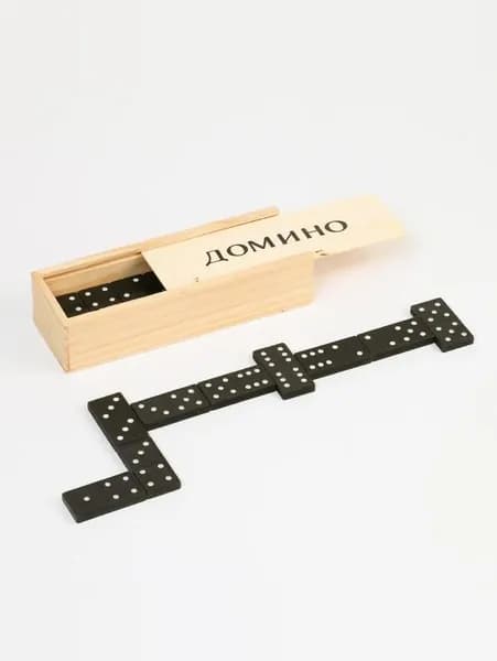 Домино "Классическое", 28 шт, 15 х 5 х 3 см, костяшка 4 х 2 см