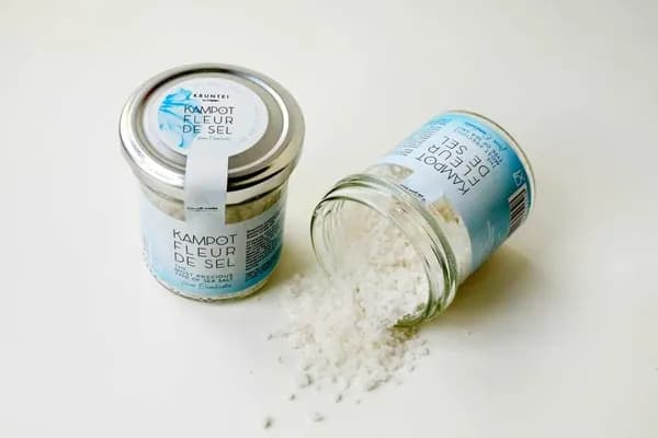 Соль морская Kampot Fleur de Sel, 100г