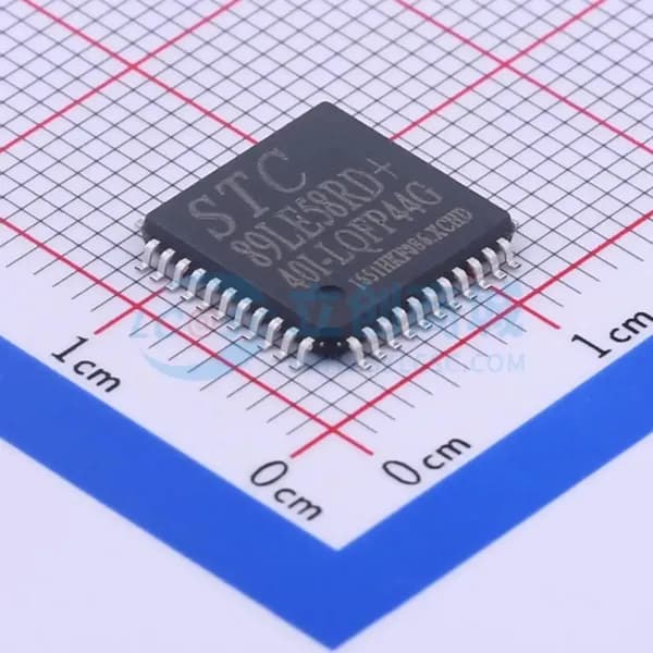 (1 шт.)STC89LE58RD+40I-LQFP44 Товар в наличии, также доступен под заказ
