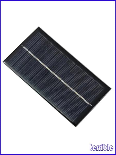 Портативная 6V 1W солнечная панель для зарядки 3.7V/4.2V литиевой батареи, мини-система для "самодельных проектов".