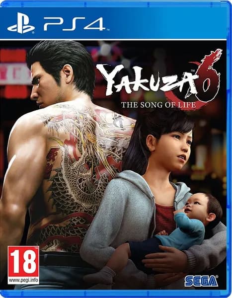 Игра Yakuza 6: The Song of Life для PS4 (английская версия)