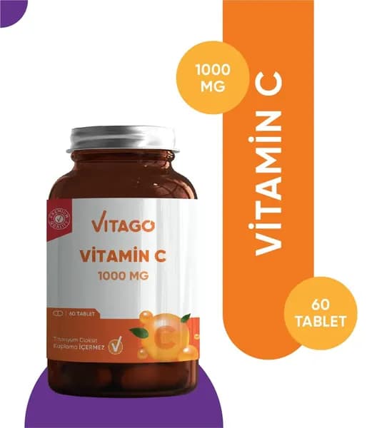 Vitago Премиум витамин C 1000 мг 60 таблеток