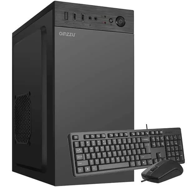 GSM Системный блок (Intel Core i5-3470, RAM 16 ГБ, SSD 240 ГБ, Intel HD Graphics 2500, Windows 10 Pro), черный матовый