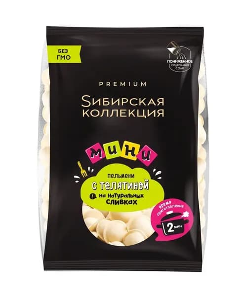 Пельмени замороженные СИБИРСКАЯ КОЛЛЕКЦИЯ Мини, 700г