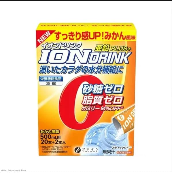Изотоник Fine Japan / Калий, кальций, магний / 22 стика без сахара-ZCM11