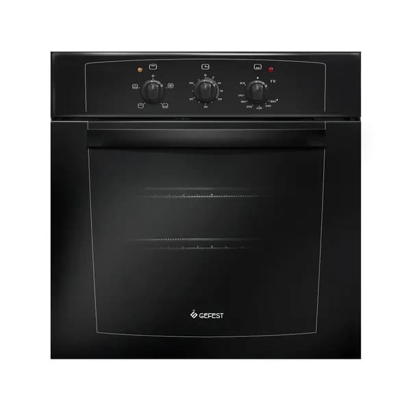 Газовый духовой шкаф Gefest ДГЭ 601-01 А, 3 режима работы, 52л, 1200вт, черный