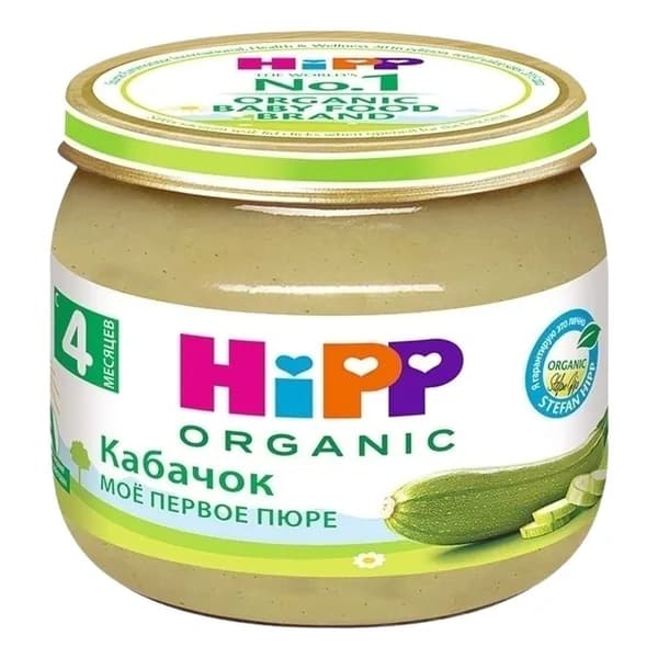 Пюре HiPP кабачок 80 г