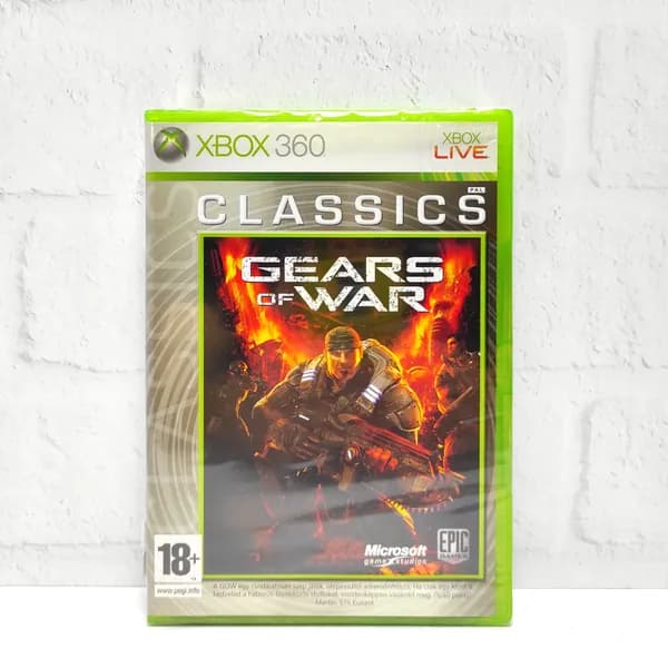 Gears Of War Английский язык Видеоигра на диске Xbox 360. Товар уцененный