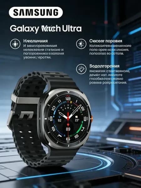 Galaxy Watch Ultra от прочность и стиль
