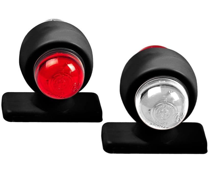 2 шт Указатель габаритов ГФ-3.21 LED (бело-красный) 12-24V