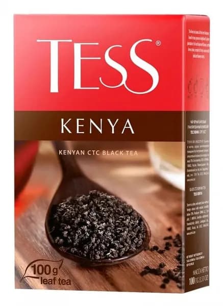Чай черный Tess Kenya, гранулированный 100г