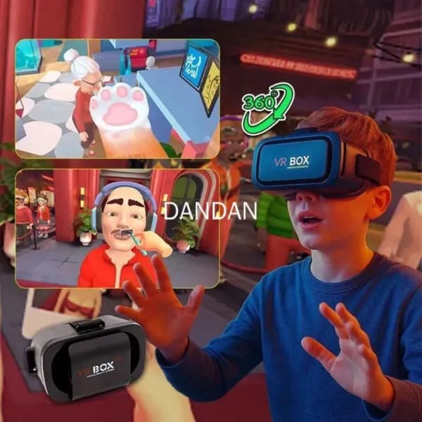Беспроводные VR очки для смартфона с широким углом обзора 240