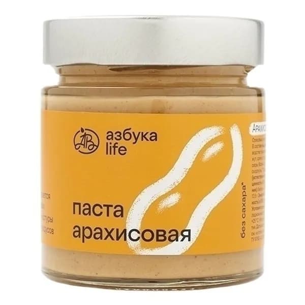 Паста Азбука life арахисовая 200 г
