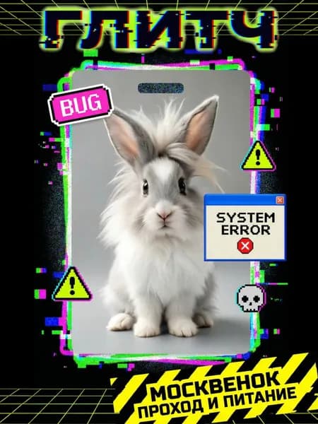 Карта Москвёнок BUNNY №3