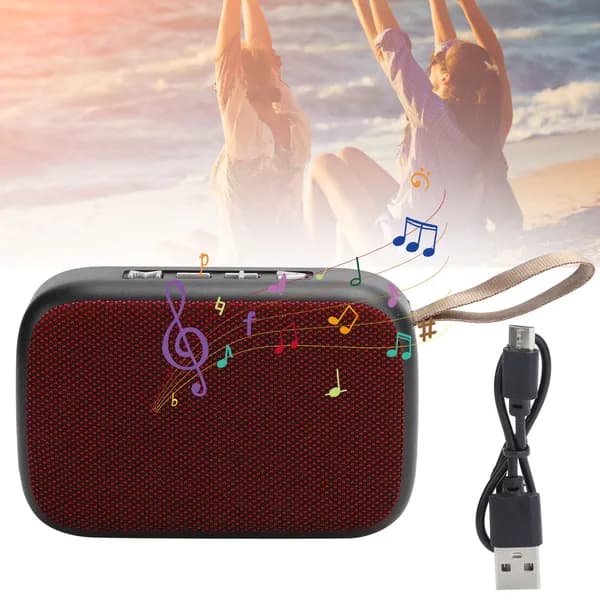 Портативный динамик Bluetooth, Небольшая аудиокарта USB