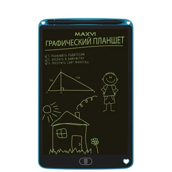 Графический планшет Maxvi MGT-02C blue