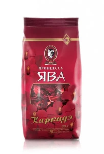 Чайный напиток Принцесса Ява Каркадэ, 80 г 6002786