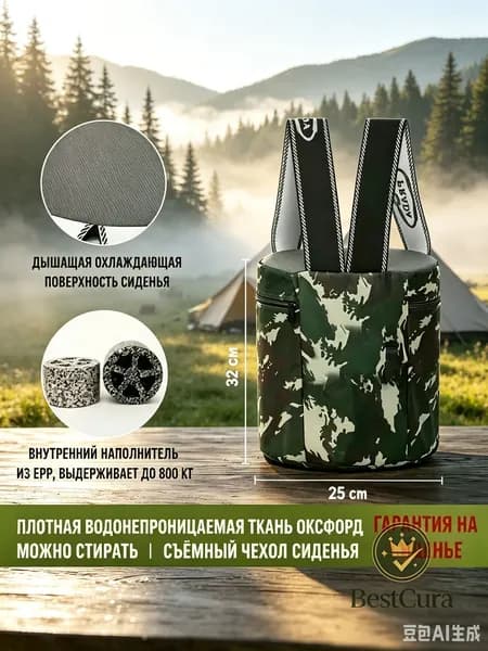 Садовый стул, Пенополиуретан, 25х25х32 см, 1 шт