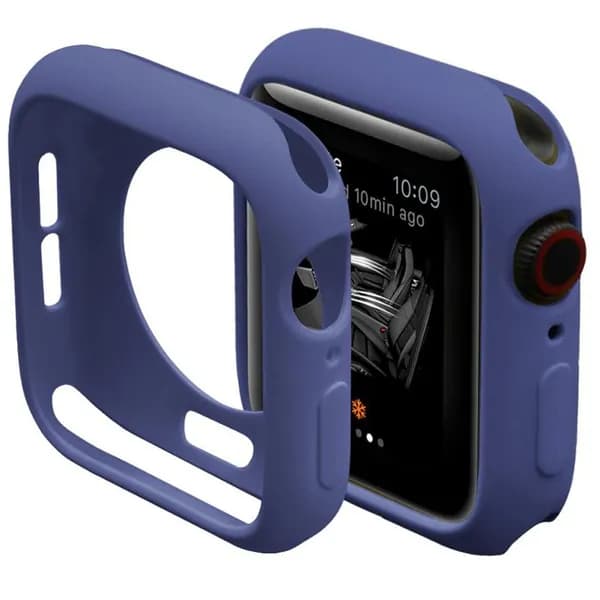 Корпус силиконовой оболочки 9 8 7 45mm 41 мм сверх 49 мм для Apple Watch SE 6 5 3 44mm 40MM 42MM 38MM