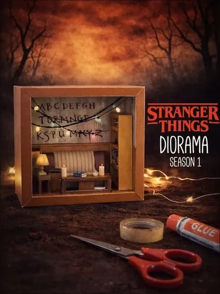 Очень странные дела DIY MINI House