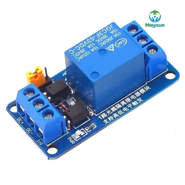 1-канальный оптронный модуль реле, - 3.3V