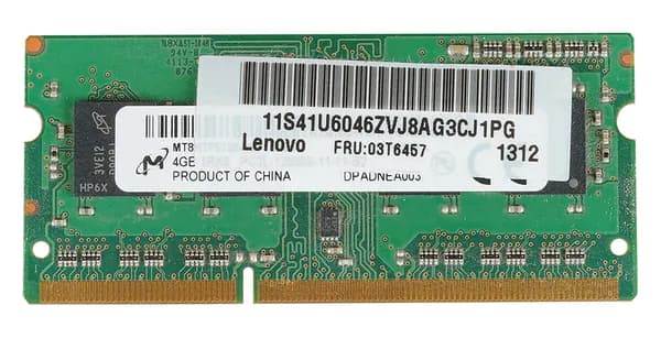 Lenovo Оперативная память DDR3, 1600 МГц, 1 x (03T6457)