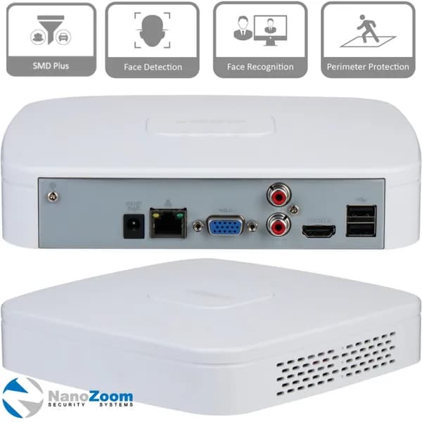 Dahua DH-NVR4116-4KS3 16 канальный видеорегистратор IP для камер видеонаблюдения, NVR регистратор сетевой 4K H.265+/H.265
