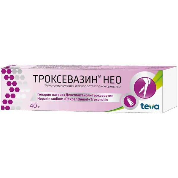Троксевазин Нео гель для наружного применения 40 г 1 шт