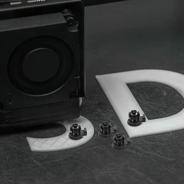 Набор пластиковых фиксаторов для трубок 3d принтера, черные, 1 наб, для труб диаметром 4 мм