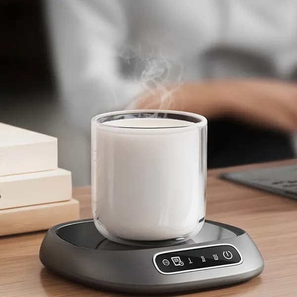 Умная подставка для подогрева чашек, регулируемая температура, USB-питание