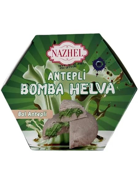 Nazhel Халва кунжутная с фисташковым кремом 2шт. по 200 г.
