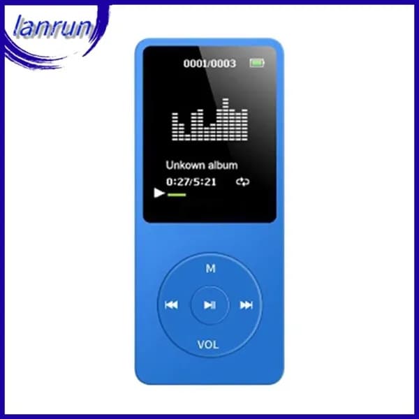 MP3-плеер без диска, светло-синий