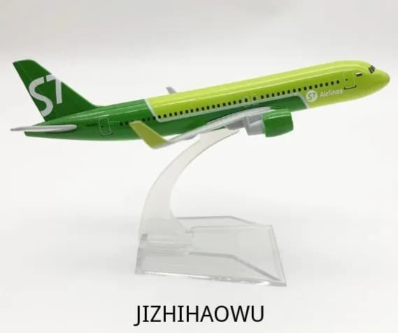 Готовая модель самолета Airbus A320neo S7 Airlines