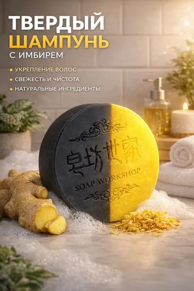 SADOER Шампунь твердый, 100.1 мл