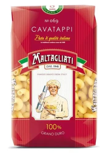 Maltagliati Макаронные изделия №069 Рожок витой, 450г