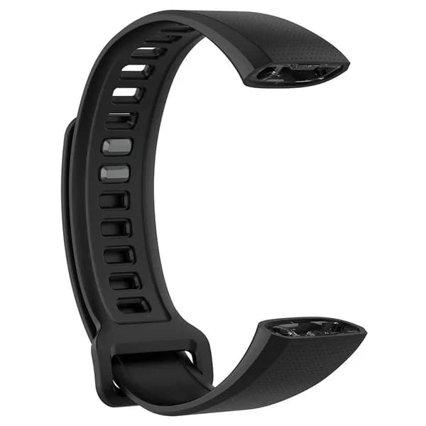 Силиконовый ремешок для фитнес-браслета Huawei Band 2 и Band 2 Pro, чёрный, 211 20 мм
