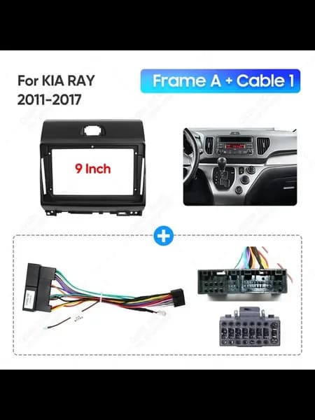 Для KIA RAY 2023 2011-2017 9-дюймовая автомобильная мультиме