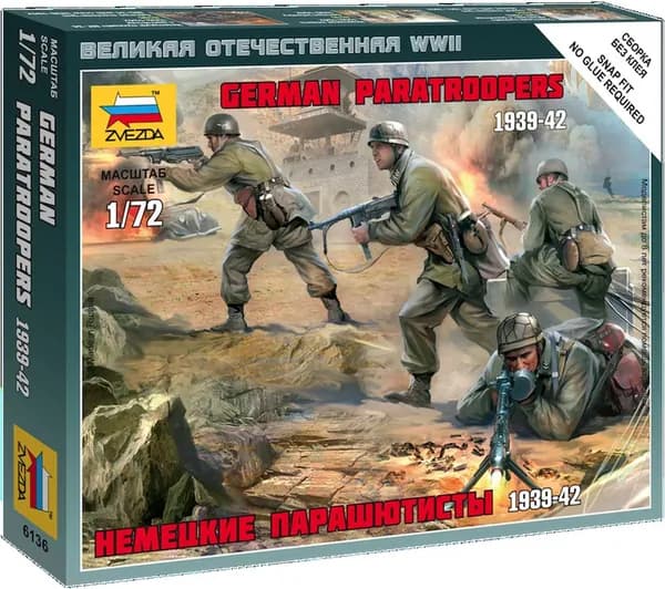 Немецкие парашютисты 1939-1942