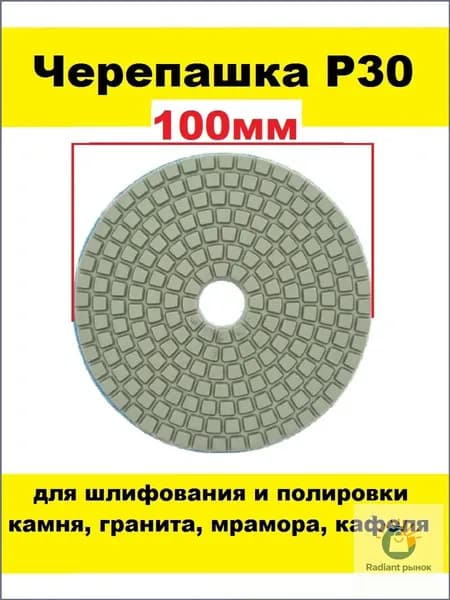 Диск алмазный 100 x 5 x 10; P30
