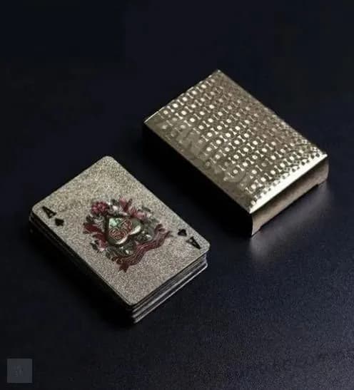 Карты Неоновые Игральные 54 Шт, / Подарочные Для Покера, Карточных Игр,водонепроница