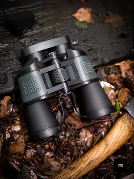GoodBoyPlay Бинокль 8x40 (10x50) с FMC-покрытием, широкоугольный водонепроницаемый для туризма, охоты и наблюдения, с регулировкой диоптрий для очков