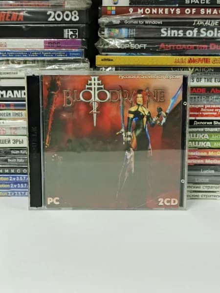Видеоигра для ПК Bloodrayne 2 (2005) PC 2xCD