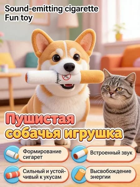 Плюшевые игрушки для домашних животных, артефакт против скуки для щенков/кошек