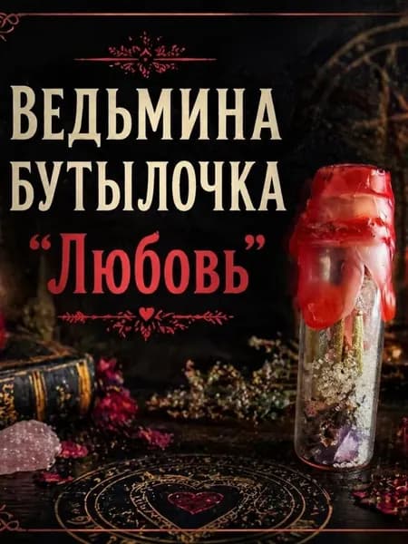 Ведьмина бутылочка на привлечение любви