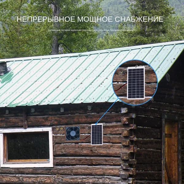 Портативное зарядное устройство для солнечных батарей 10 Вт 12 В пластина солнечного зарядного, устройства для наружного насоса лампы