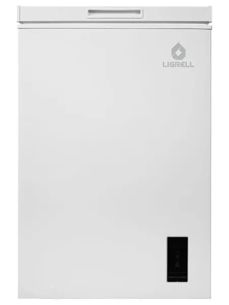 Морозильный ларь Ligrell BD-132IDW, 105 л, электронное управление, для неотапливаемых помещений, дисплей, инверторный компрессор, 1 корзина, белый