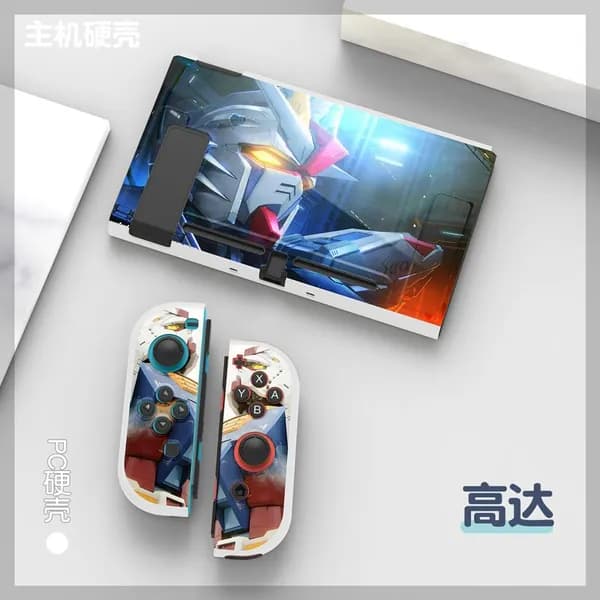 Чехол для Switch OLED One Piece с жестким корпусом, окрашенный узор, защитный , разделенный жесткий корпус